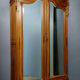 Louis XV wardrobe in walnut with blond patina circa 1880-1900