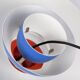 Lampe suspendue vintage danoise PH 4/3 par Poul Henningsen, Louis Poulsen, 1966