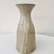 Vase Col Evasé En Grès Pyrité Moucheté H 23.5cm Artisanat Fait Main