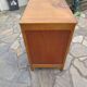 Small antique wooden work or storage cabinet.