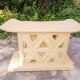 Pair of Africanist art deco stools
