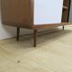 Black and white teak sideboard, 1960s