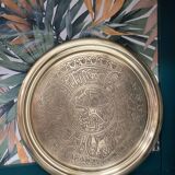 Vintage gold platter