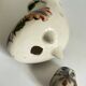 Duo HIBOUX Vintage ARTISANAL Ceramics