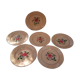 6 assiettes à dessert Digoin