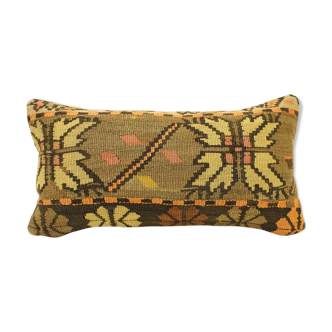 Housse de coussin vintage kilim 30x60 cm