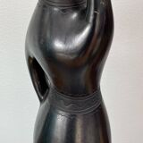 ceramic vase, anthropomorphic, 1950s-60s