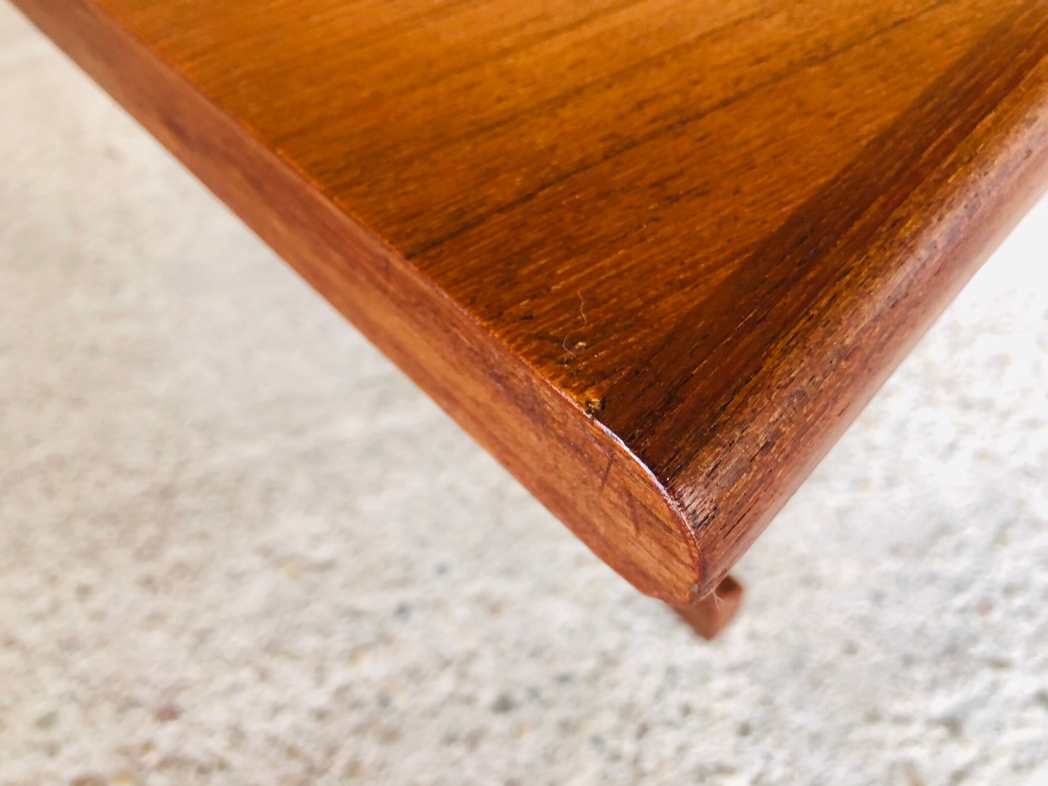 Danish teak coffee table, Johannes Andersen for CFC Silkeborg, Circa 60's