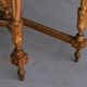 Console time XIX wood and stucco gilded Louis XVI style