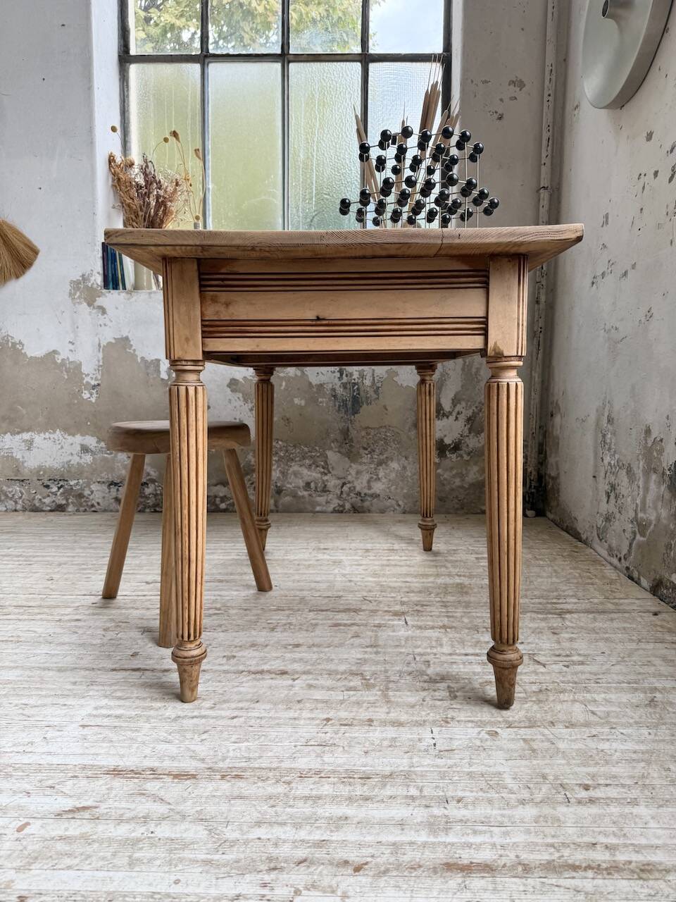 1950s pine desk