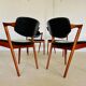 Danish vintage Kai Kristiansen model 42 chairs for Schou Andersens Møbelabrik