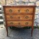 Commode marqueterie style transition