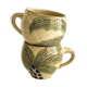Set of 2 ceramic tea cups from Luxor - Egypt