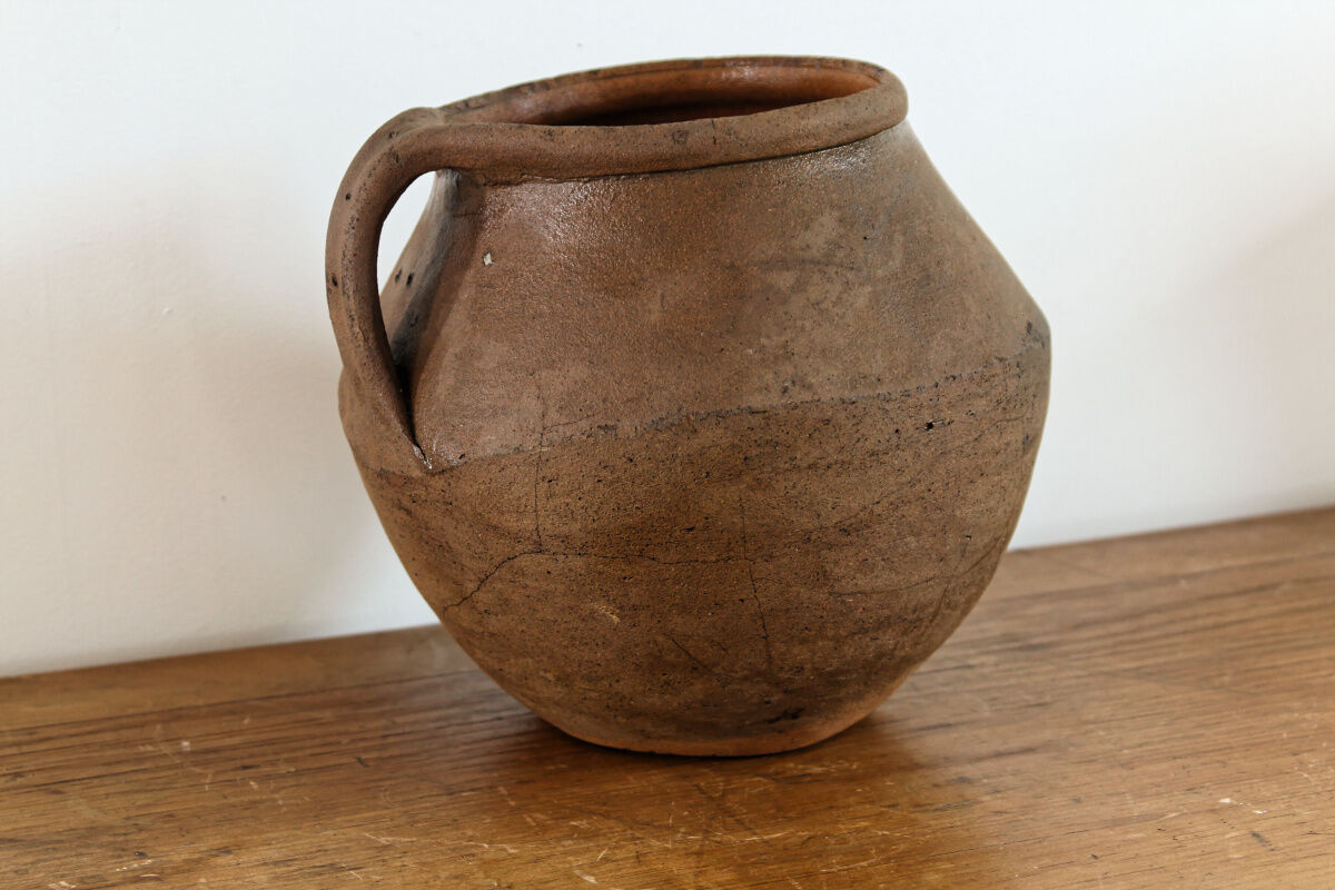 Ancient terracotta jar
