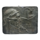 Plaster bas-relief "The Miner" by Constantin Meunier