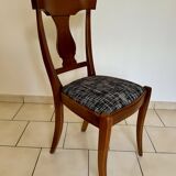 Table extensible et 6 chaises en merisier, Roche-Bobois Les Provinciales modèle orangerie
