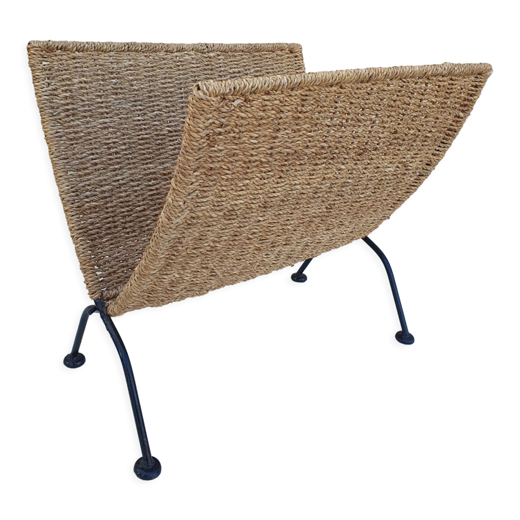 Vintage 60s magazine holder