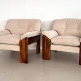 Italian "Sapporo" Armchairs by Mario Marenco for Mobil Girgi
