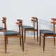 Model 178 Dining Chairs by Johannes Andersen for Bramin , 1960s, Set of 4