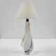 Lampe en verre de Murano par Seguso Murano en Italie 1950