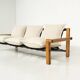 Mid-Century Modern Three-Seater Sofa, 1960s - New Upholstery