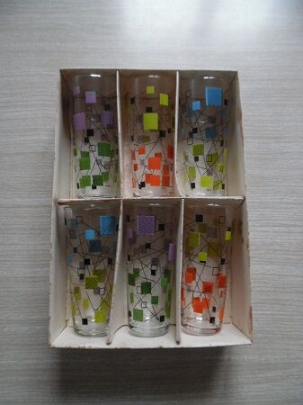 Series of 6 vintage Durobor lenses