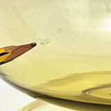 Bol en verre de Murano des années 1930 attribué à Vittorio Zecchin pour Cappell.