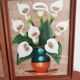 Triptyque nature morte sur papier Amate Marin Mexico