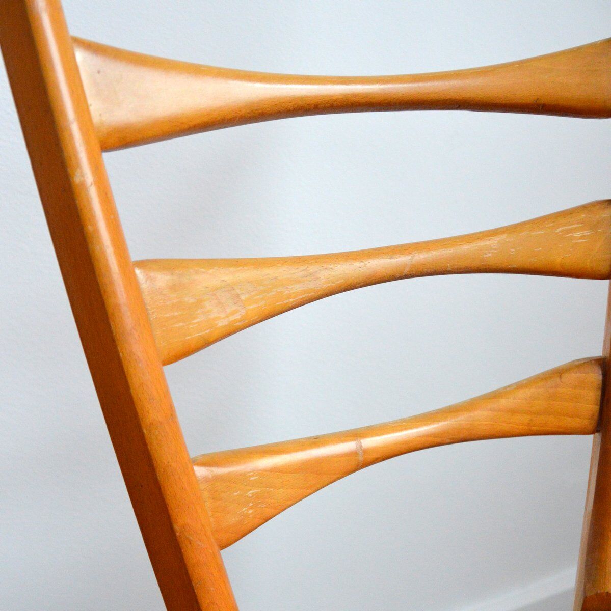 Suite de 4 chaises vintage 1960s