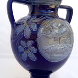 Alsace sandstone double handle vase