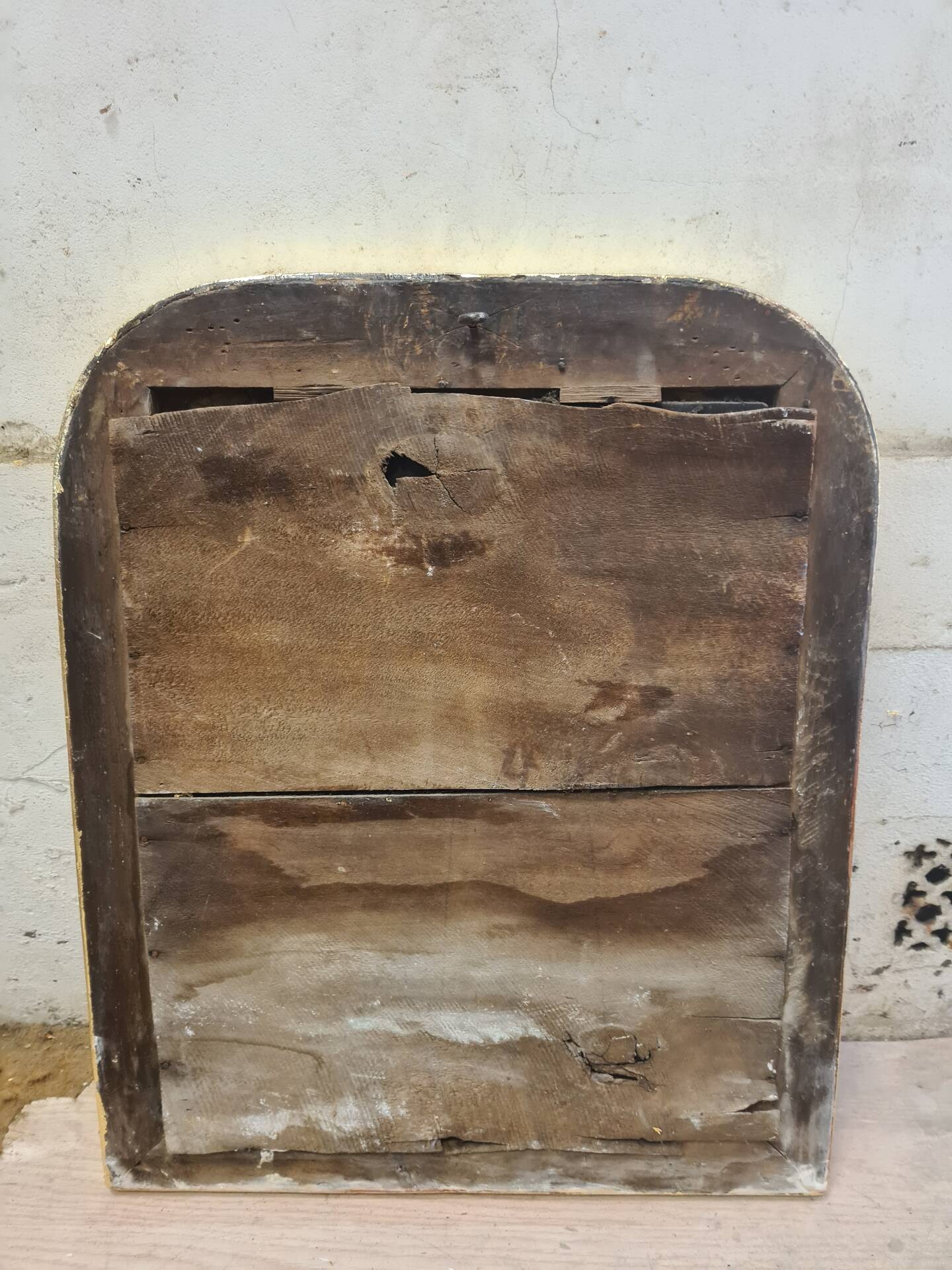 Miroir ancien doré Louis Philippe