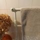 Wooden towel rack