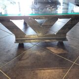 Table basse en métal