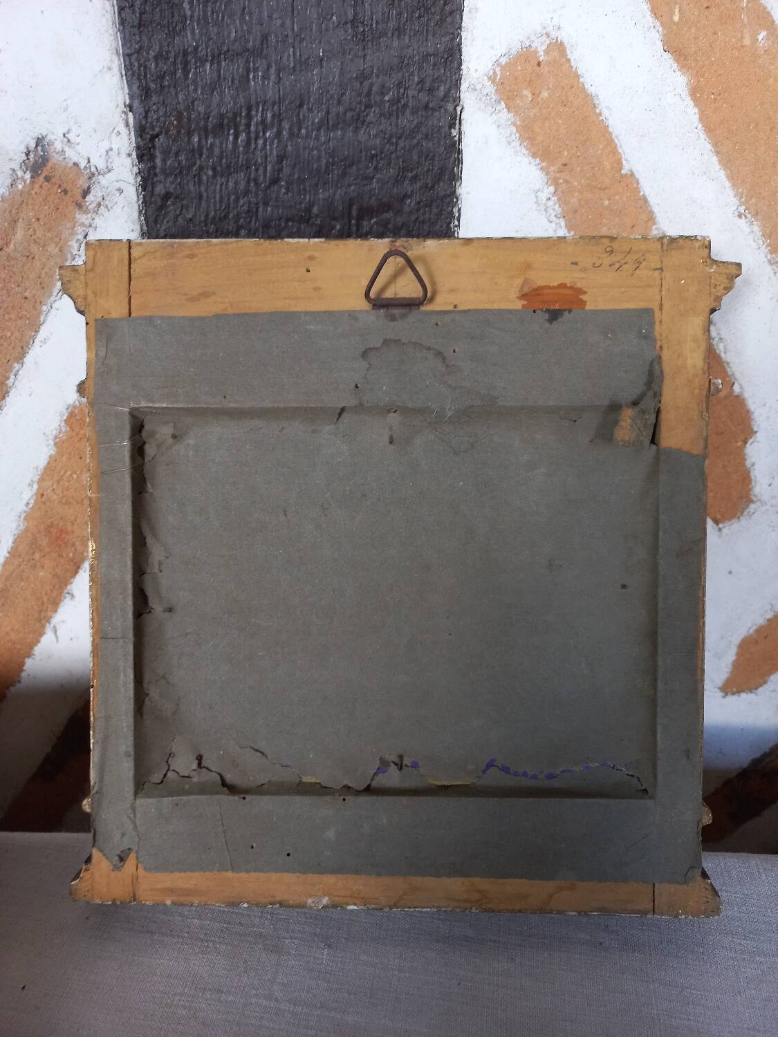 Religious frame painting