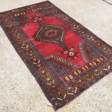 Turkish Prayer Rug vegetable dye 195x112cm