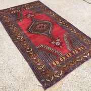 Turkish Prayer Rug vegetable dye 195x112cm