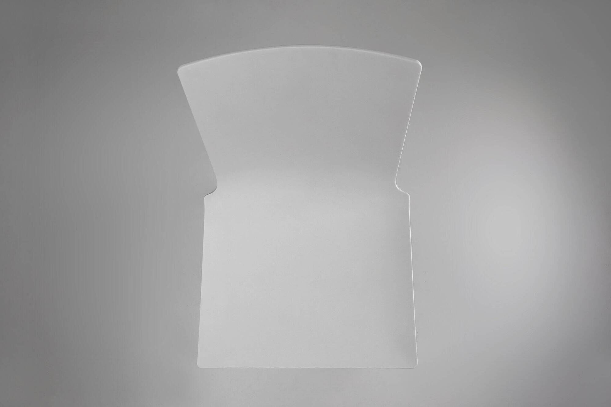 21th Century White Design Chair, Belgium