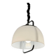 Pendant Lamp Harvey Guzzini with Large Acrylic Shade, 1970s