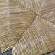 Set of 4 vintage BAUMANN chairs in oak and straw – Authentic