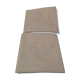 2 pretty linen or fine cotton, monogram C F.open edges