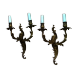 Pair of old wall light