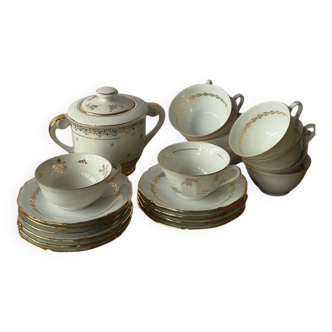 Limoges porcelain cups
