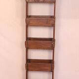 Shelf 5 levels in Burmese teak