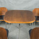 Salle à manger modèle Fusion, design Sandra Kragnert pour Ikea, Vintage Suédois 1970s