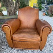 Paire de fauteuils club