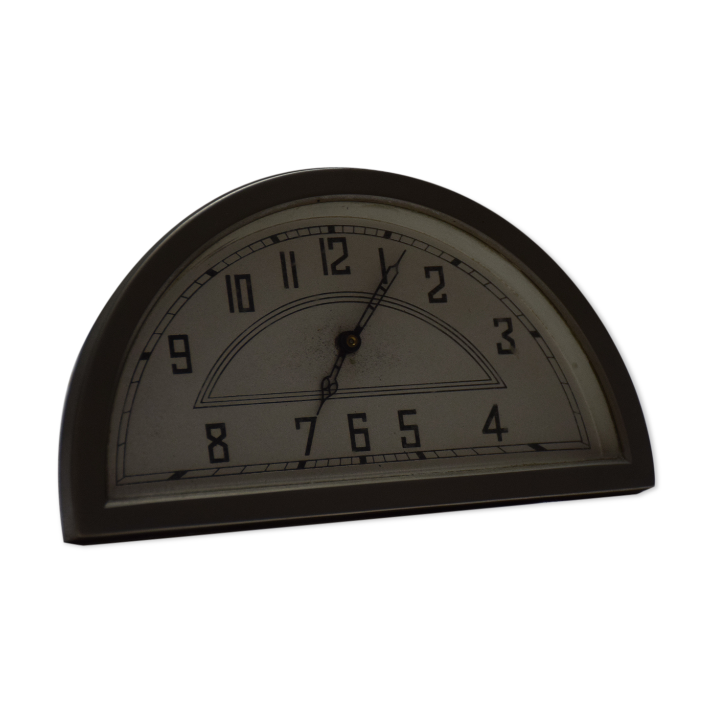 Half moon clock circa 1930