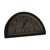 Half moon clock circa 1930