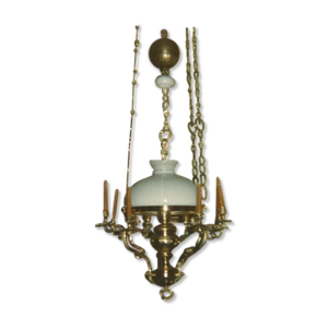 Suspension en bronze ciselé (19