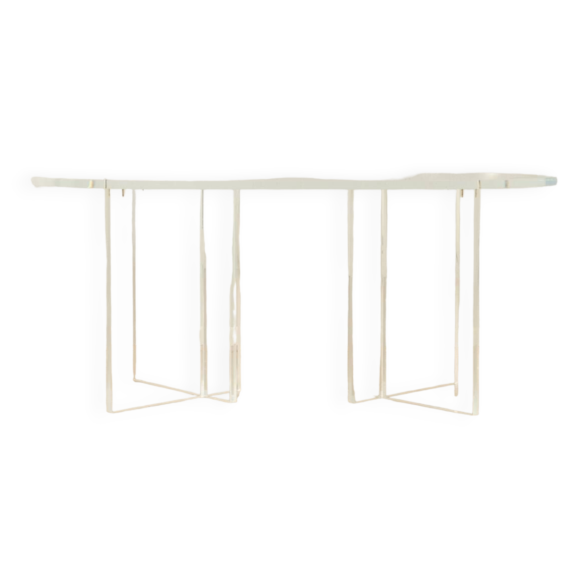 Acrylic glass coffee table