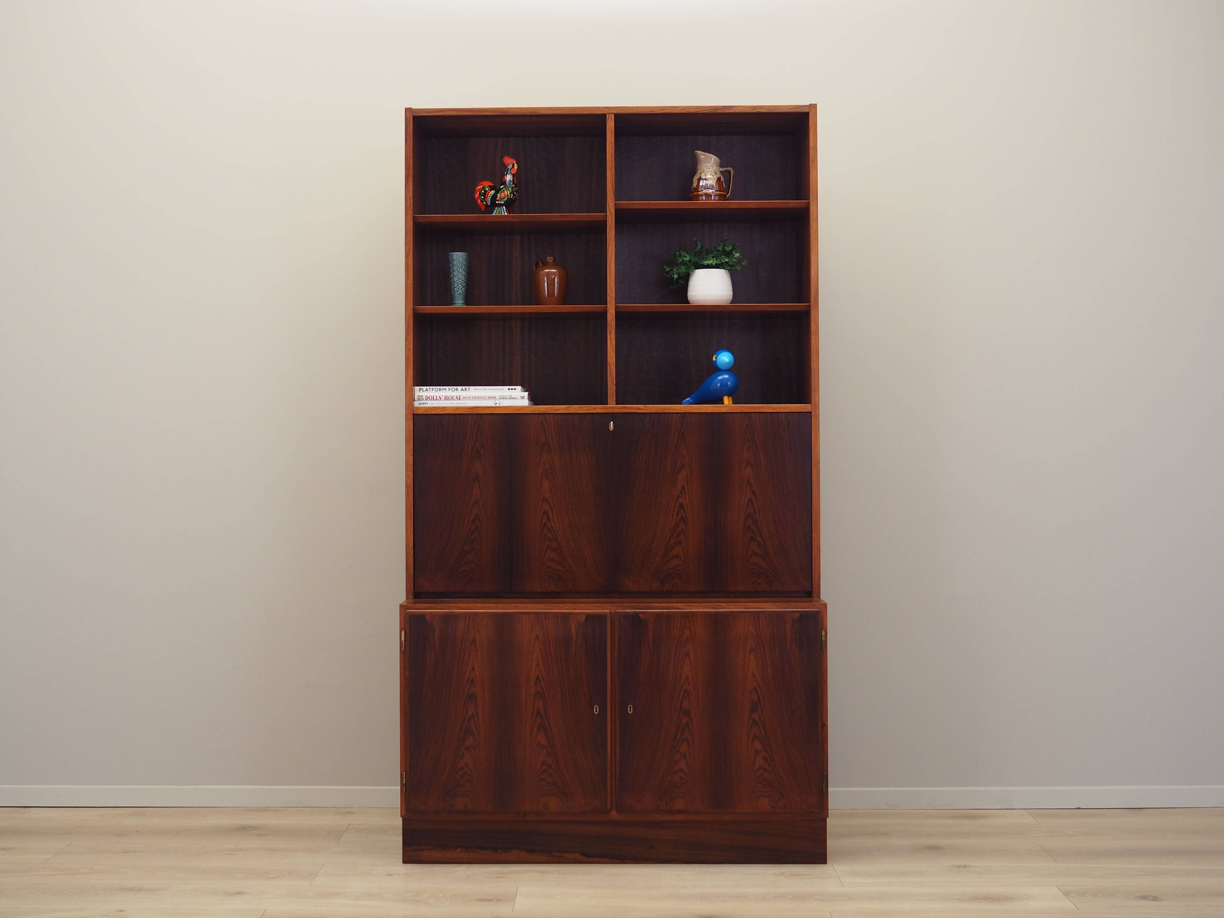 Rosewood bookcase, Danish design, 1970s, production: Hundevad